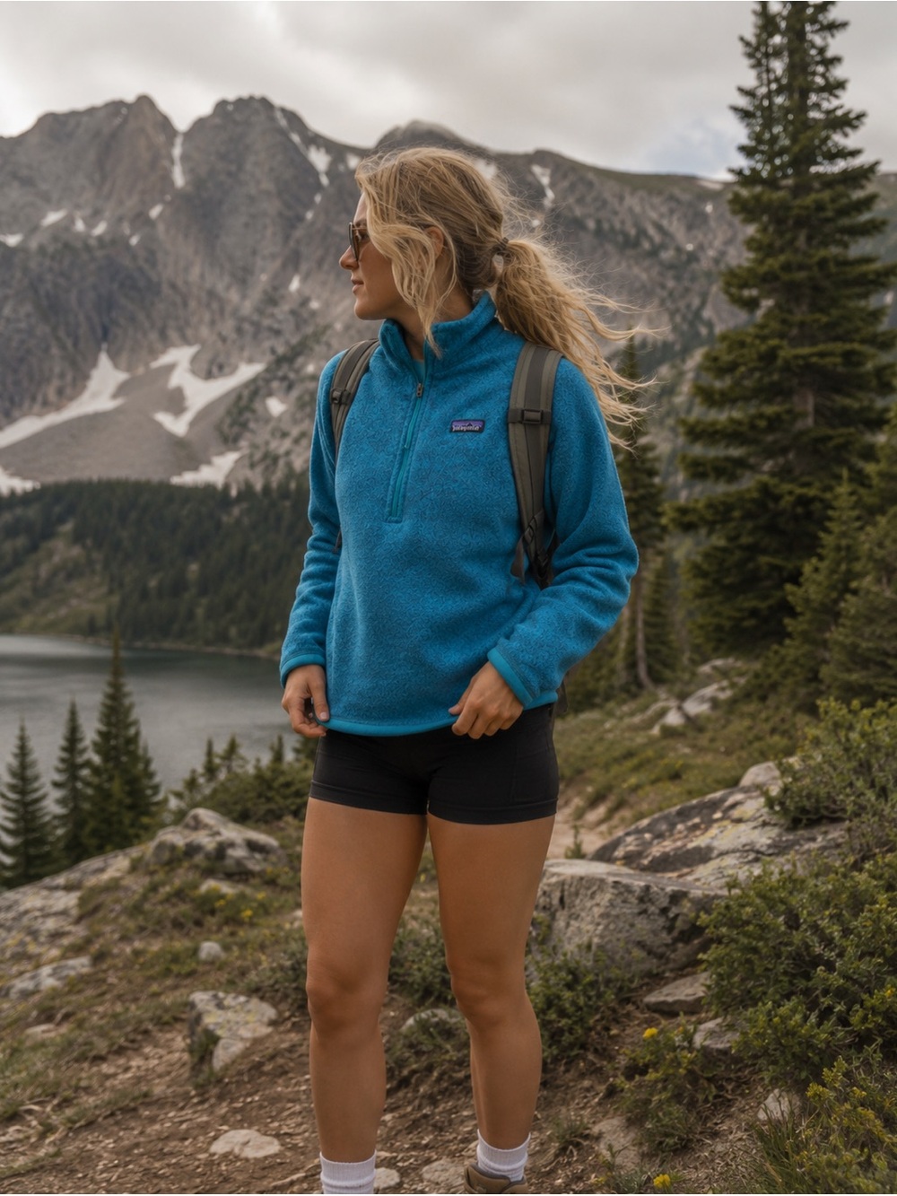 ⛰️ Patagonia - Womens Better Sweater 1/4 zip Fleece Pullover